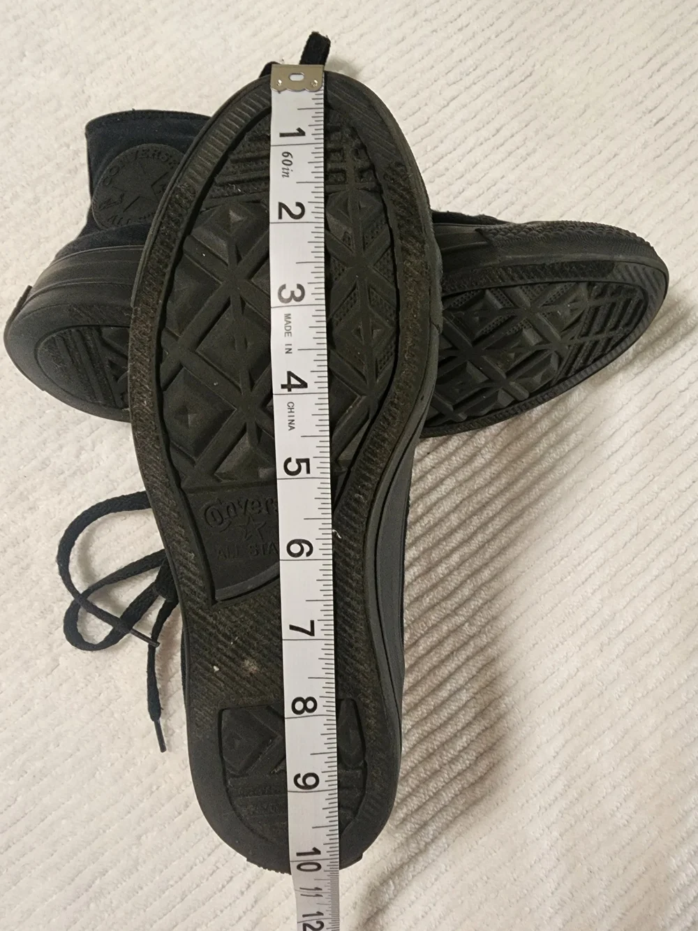 Converse Black Interior Tag Sneaker Detail - Picture 5 of 11